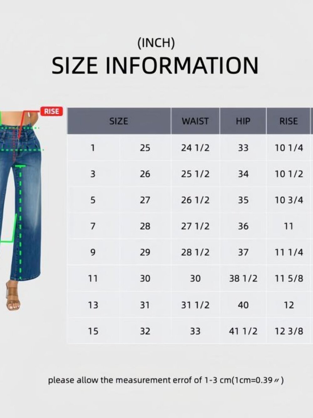High Waist Washed Wide Leg Jeans Women Vintage Blue Loose Denim Trousers - Picture 3 of 7
